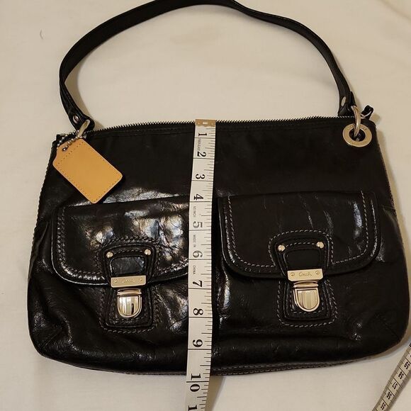 - Coach Legacy Signature Shoulder Handbag B1293-18996 - Picture 8 of 11